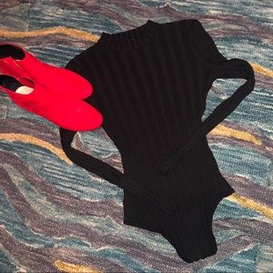 ‼️PRICE DROP‼️ Missguided Ribbed Bodysuit